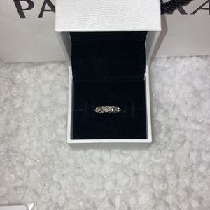 Pandora old fashioned engagement band